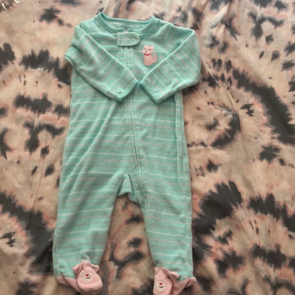 9M Carter’s Baby Pajama One Piece - Picture 1 of 2